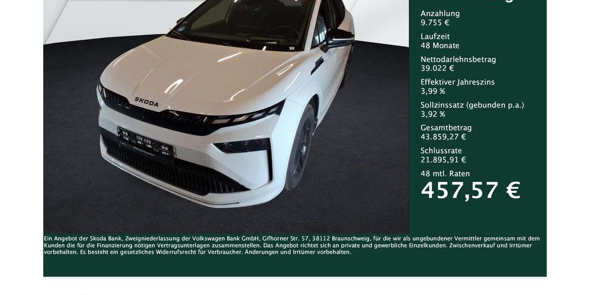 Skoda Enyaq 21.960 km 48.777 &euro; Dortmund 44269