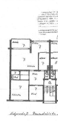 Etagenwohnung Hattingen Niederbonsfeld - 3.5 Zimmer, 79 m&sup2;, 500&euro; | Angebot:25792056