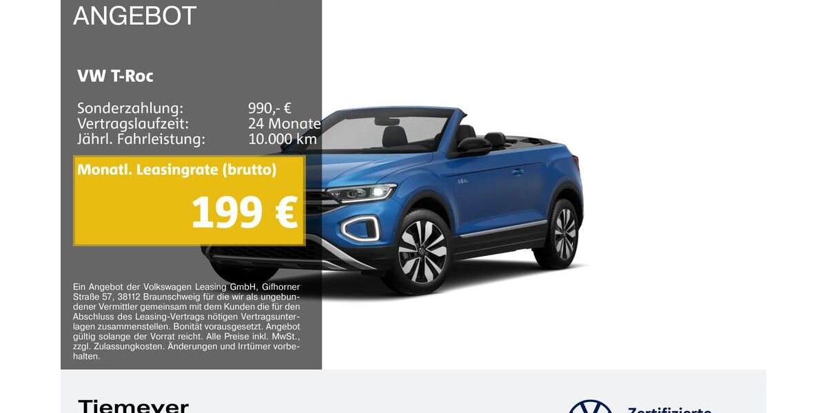 VW T-Roc 20.793 km 24.140 &euro; Bochum 44892