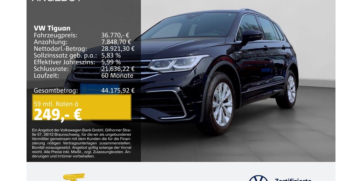 VW Tiguan 35.439 km 36.770 &euro; Herne 44653