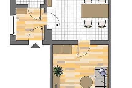 Wohnung Herten Bertlich - 1 Zimmer, 37 m&sup2;, 309&euro; | Angebot:25920230