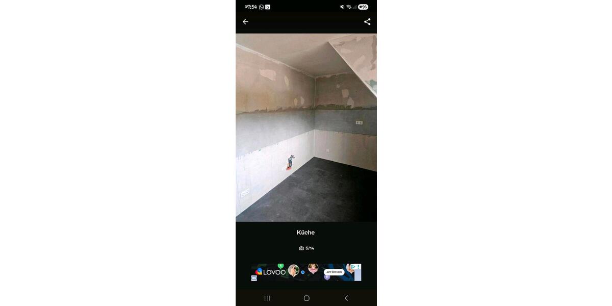Etagenwohnung Sprockhövel - 3 Zimmer, 62 m&sup2;, 550&euro; | Angebot:26230164