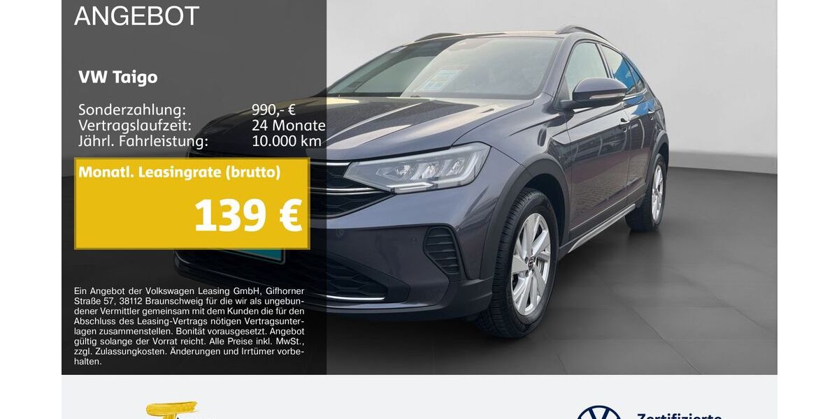 VW Taigo 20.325 km 19.310 &euro; Marl 45770