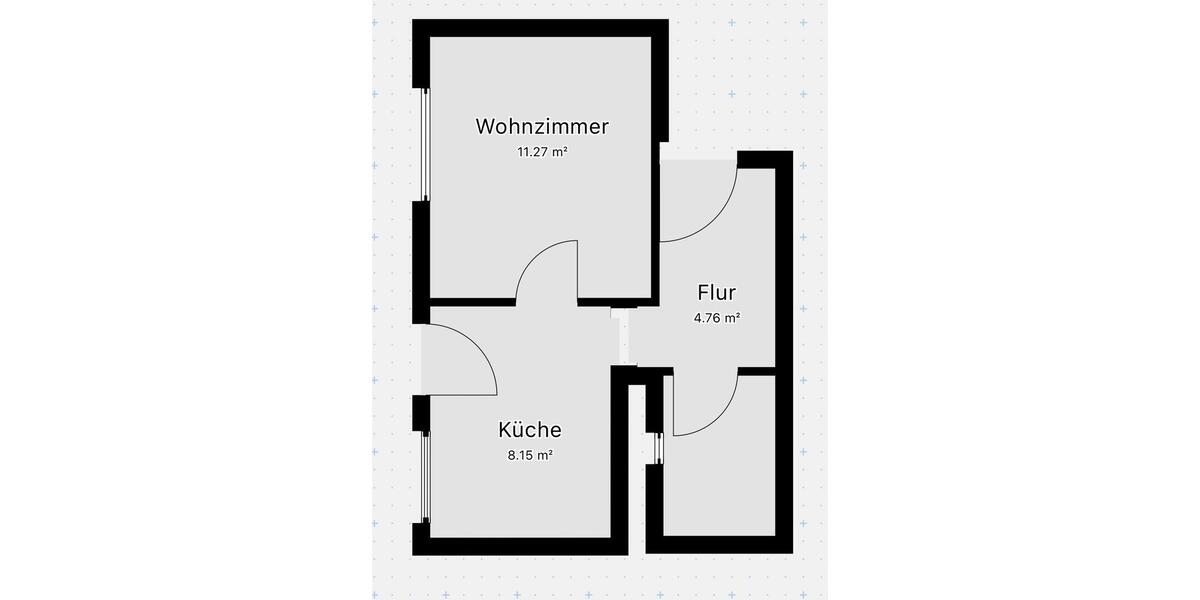 Etagenwohnung Herne Sodingen - 1.5 Zimmer, 25 m&sup2;, 370&euro; | Angebot:26003620