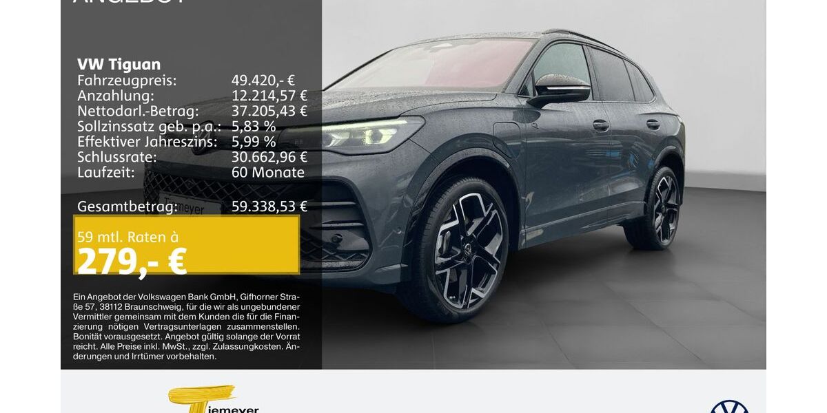 VW Tiguan 34.400 km 48.870 &euro; Bochum 44892