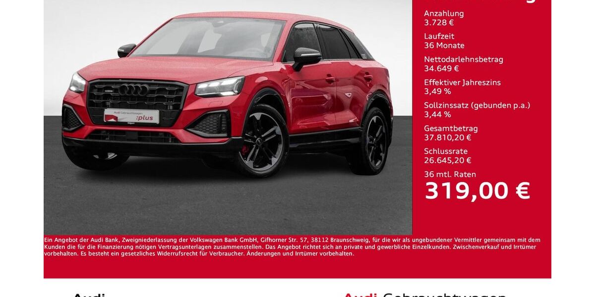 Audi Q2 7.934 km 38.355 &euro; Dortmund 44143