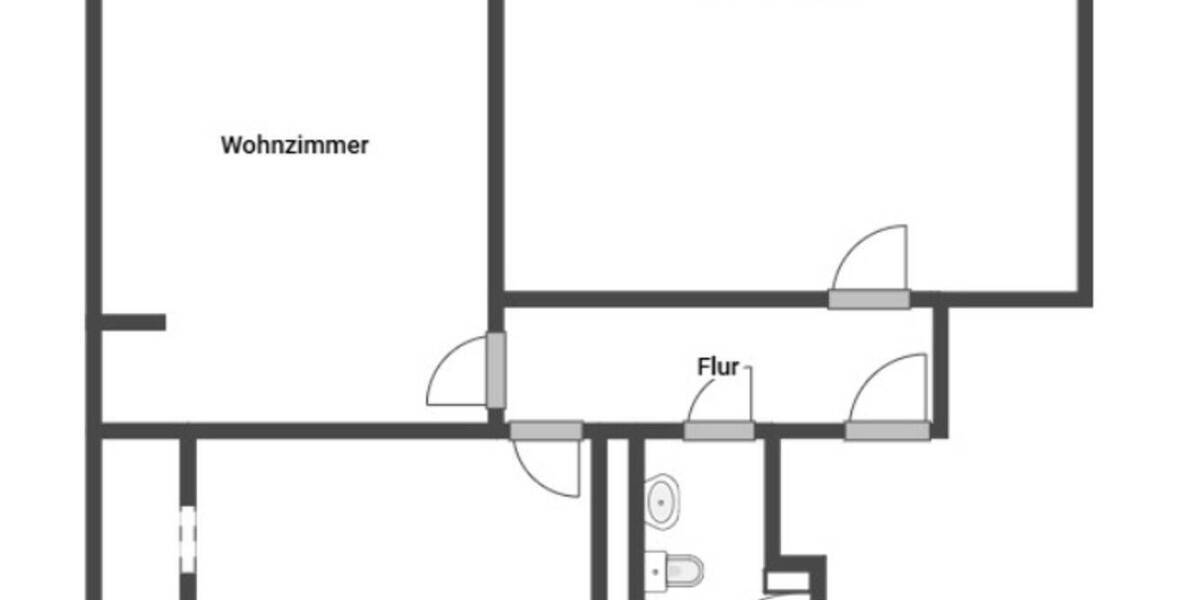 Etagenwohnung Gelsenkirchen Resse - 2 Zimmer, 64 m&sup2;, 125.000&euro; | Angebot:25929033
