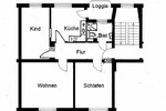 Etagenwohnung Herne Wanne-Bickern - 3.5 Zimmer, 69 m&sup2;, 473&euro; | Angebot:26661794