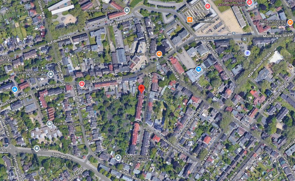 Etagenwohnung Essen Stadtbezirk VII - 2 Zimmer, 57 m&sup2;, 760&euro; | Angebot:25317617