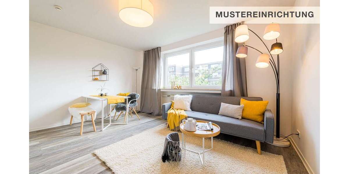 Etagenwohnung Essen Huttrop - 2 Zimmer, 57 m&sup2;, 488&euro; | Angebot:25907918