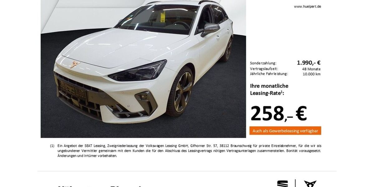 Cupra Leon 19.185 km 31.994 &euro; Dortmund 44269