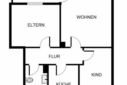 Wohnung Gelsenkirchen Gelsenkirchen-Nord - 3 Zimmer, 67 m&sup2;, 449&euro; | Angebot:25253845