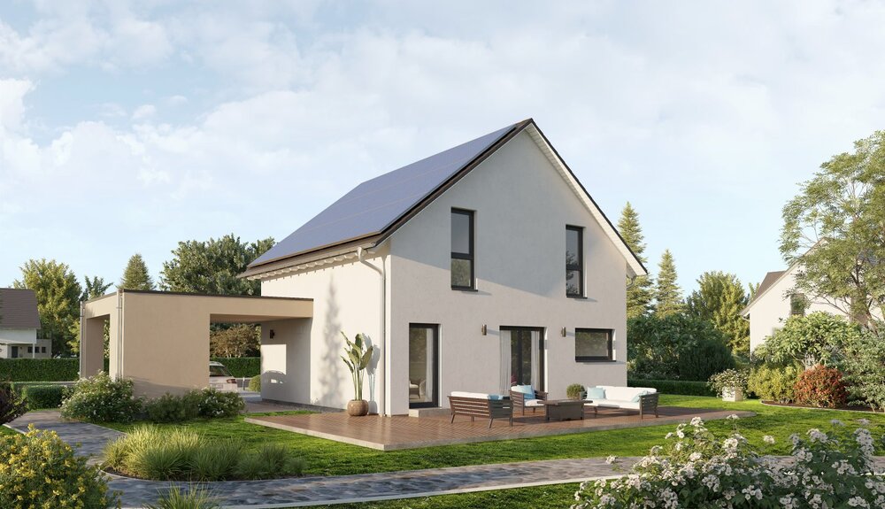 Individuell gestaltetes Fertighaus - Ihr Traumhaus mit flexiblen Ausbauoptionen und hoher Planungssicherheit - Pure 1 - 1- Essen Kray Kray | Angebot:27334611