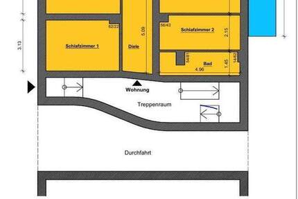 Wohnung Herne Herne-Mitte - 3 Zimmer, 83 m&sup2;, 125.000&euro; | Angebot:25803288