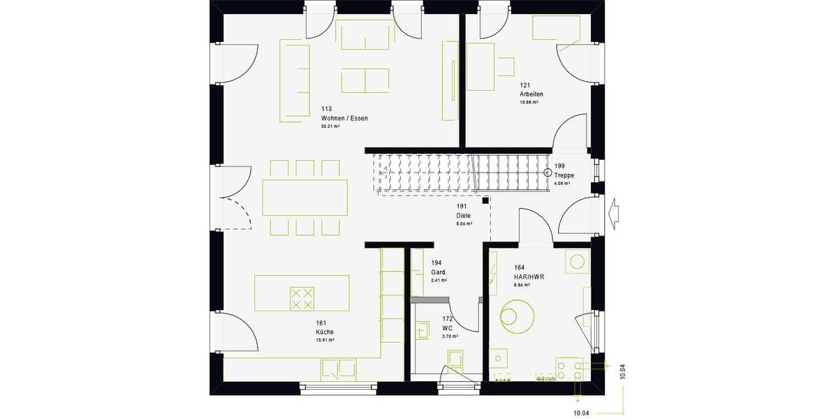 Einfamilienhaus Marl Alt-Marl - 4 Zimmer, 162 m&sup2;, 462.000&euro; | Angebot:26816147