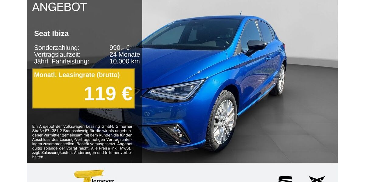 Seat Ibiza 15.562 km 20.810 &euro; Recklinghausen 45663