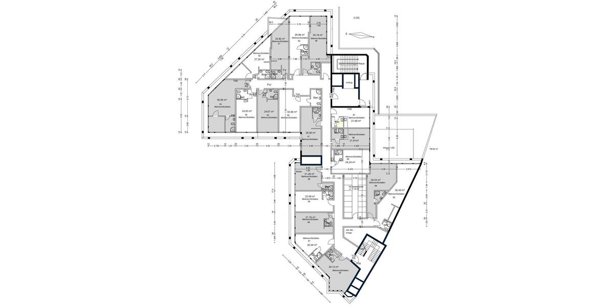 Etagenwohnung Dortmund Innenstadt West - 4.5 Zimmer, 128 m&sup2;, 1.400&euro; | Angebot:26439200