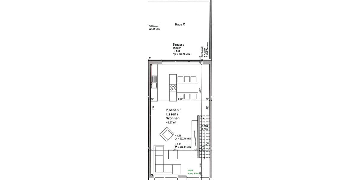 Reihenhaus Ennepetal - 4 Zimmer, 190 m&sup2;, 1.720&euro; | Angebot:15612248