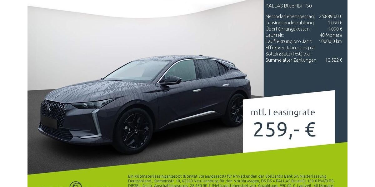 DS Automobiles DS4 11.539 km 24.989 &euro; Dortmund 44263