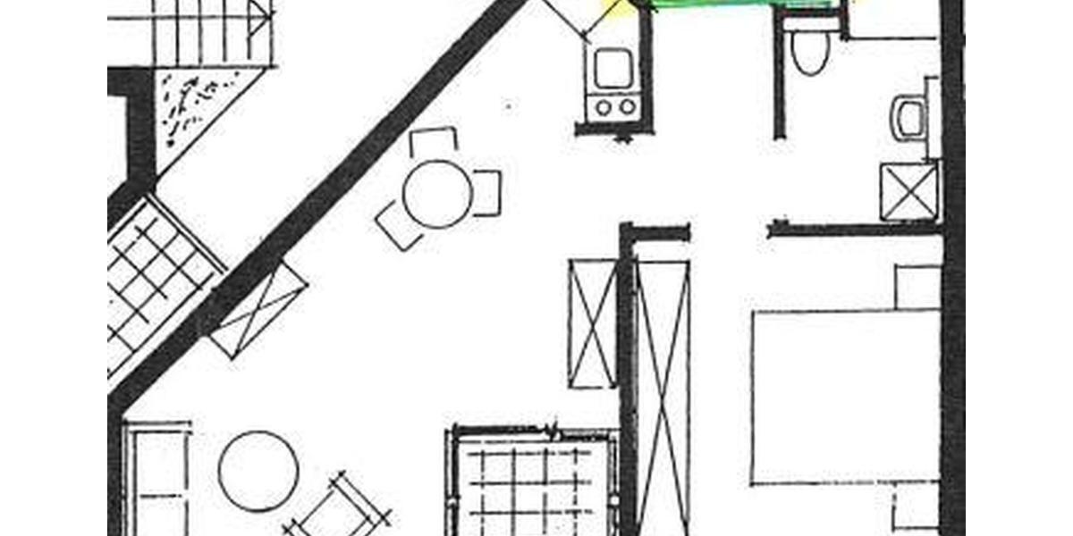 Etagenwohnung Dorsten Altstadt - 1 Zimmer, 44 m&sup2;, 550&euro; | Angebot:25712281