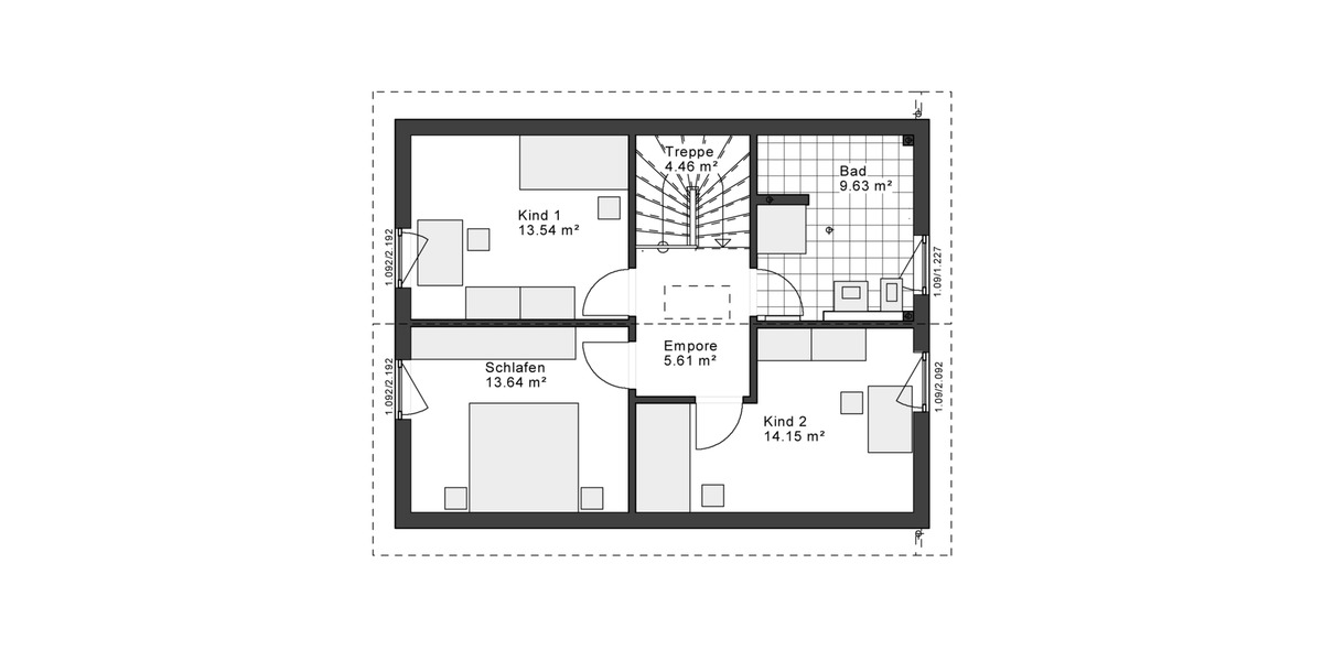 Einfamilienhaus Velbert - 3 Zimmer, 122 m&sup2;, 1.950&euro; | Angebot:26443330
