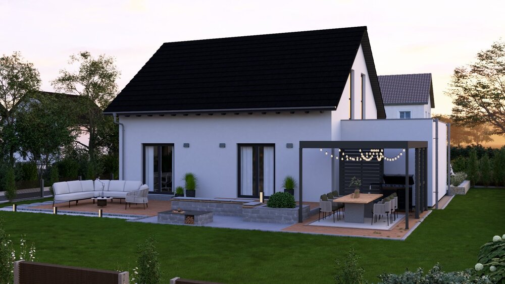 Individuelles Traumhaus gestalten - Flexible Planung und hohe Qualität mit allkauf - Pure 6 - Einfamilienhaus Ennepetal | Angebot:27334603