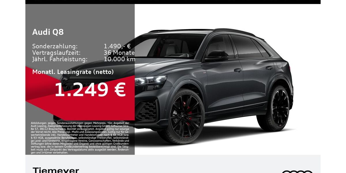 Audi Q8 9.900 km 113.529 &euro; Bochum 44892