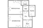 Etagenwohnung Marl Alt-Marl - 3 Zimmer, 59 m&sup2;, 395&euro; | Angebot:25245051