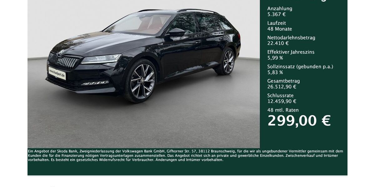 Skoda Superb 50.475 km 27.444 &euro; Dortmund 44269