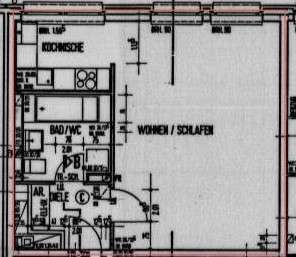 Wohnung Dortmund Körne - 1 Zimmer, 42 m&sup2;, 397&euro; | Angebot:24075400