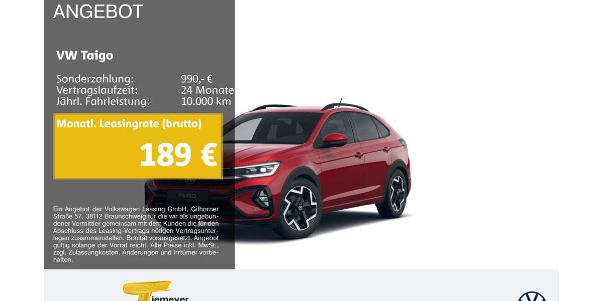 VW Taigo 22.807 km 26.250 &euro; Herne 44653