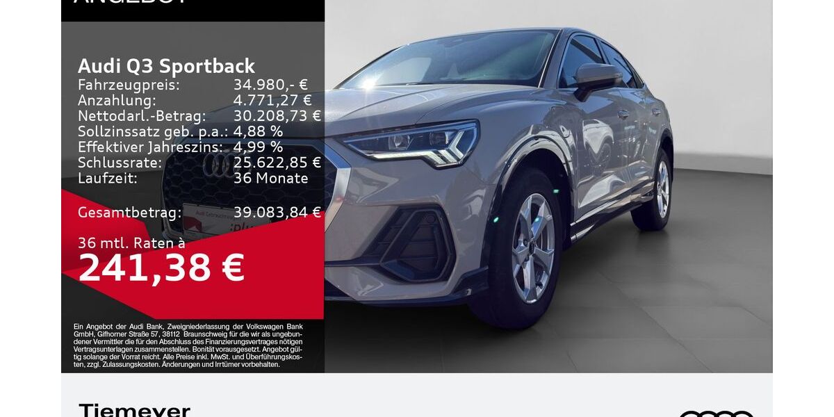 Audi Q3 29.999 km 34.980 &euro; Oberhausen 46047