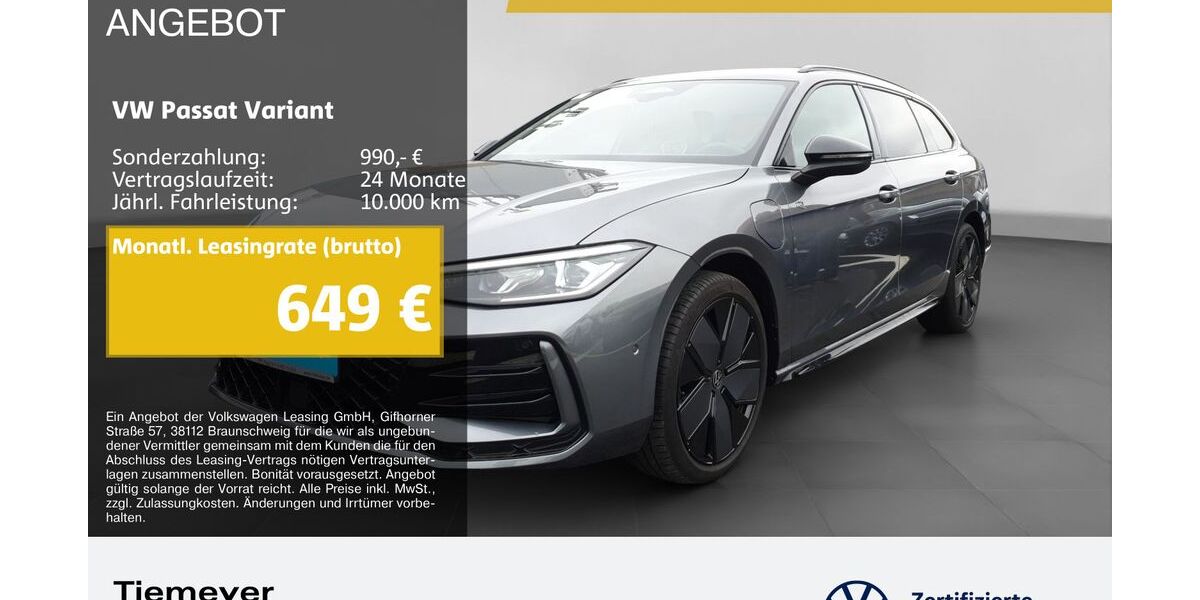 VW Passat Variant 53.210 km 37.750 &euro; Bochum 44892