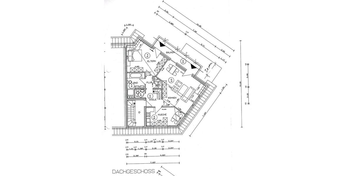 Maisonettenwohnung Haltern am See - 3 Zimmer, 108 m&sup2;, 950&euro; | Angebot:26022708
