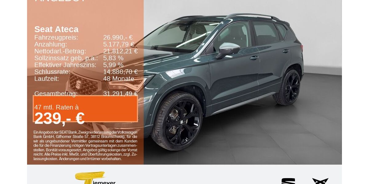 Seat Ateca 44.914 km 26.990 &euro; Bochum 44809