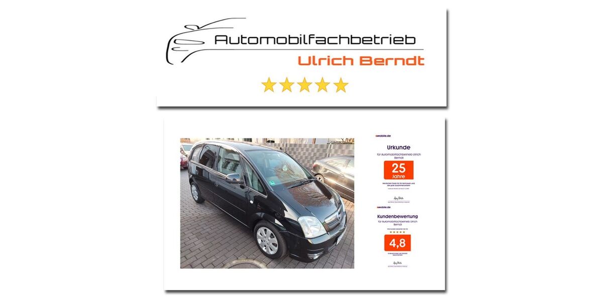 Opel Meriva 110.698 km 3.999 &euro; Essen 45307