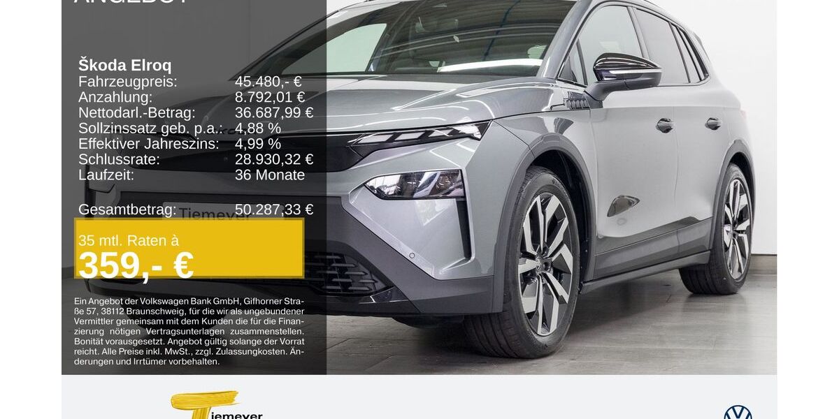Skoda Elroq 6.900 km 44.850 &euro; Recklinghausen 45663