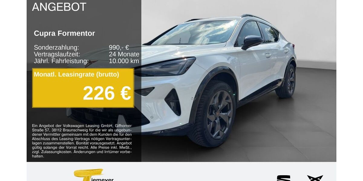 Cupra Formentor 23.399 km 32.860 &euro; Bochum 44809