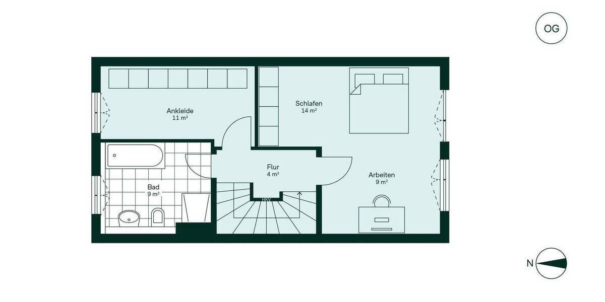 Reihenmittelhaus Heiligenhaus Mitte - 4 Zimmer, 145 m&sup2;, 559.900&euro; | Angebot:25664182
