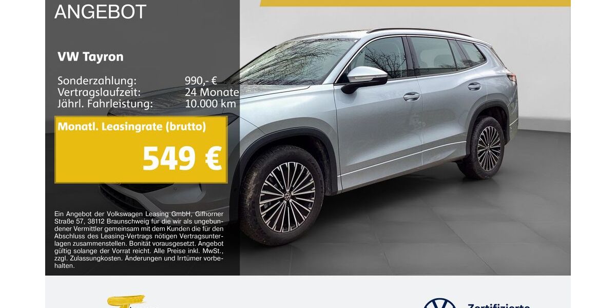 VW Tayron 6.515 km 42.840 &euro; Castrop-Rauxel 44575