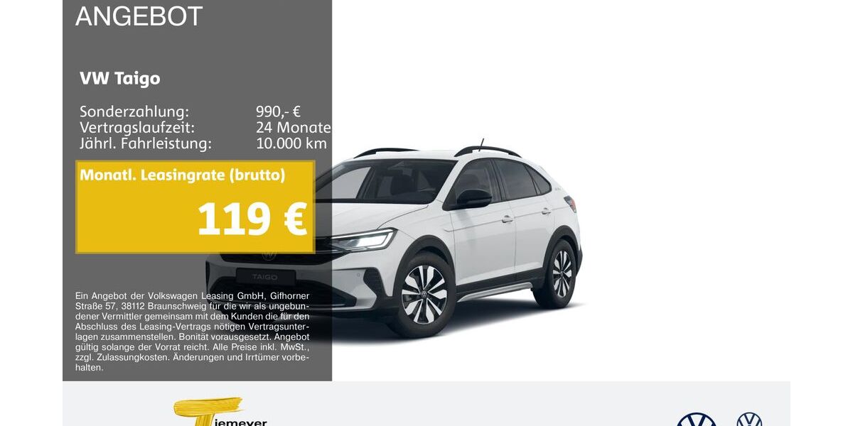 VW Taigo 21.874 km 19.440 &euro; Castrop-Rauxel 44575