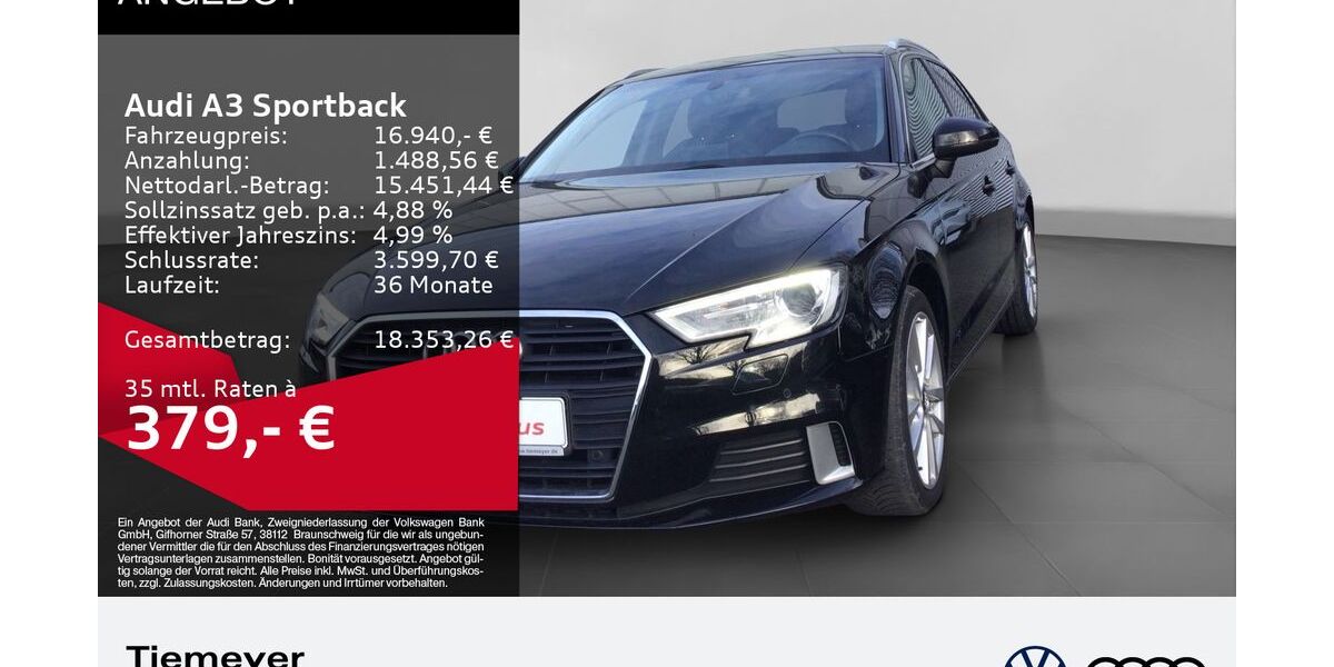 Audi A3 82.495 km 15.780 &euro; Gelsenkirchen 45894