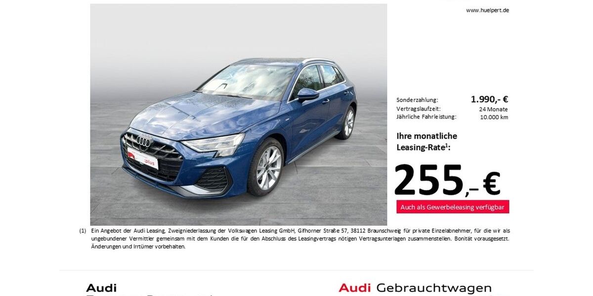 Audi A3 4.726 km 35.915 &euro; Dortmund 44143