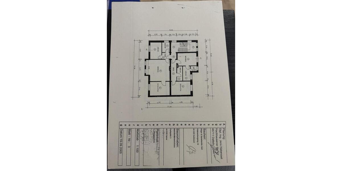 Erdgeschoßwohnung Herne Sodingen - 2 Zimmer, 58 m&sup2;, 58.000&euro; | Angebot:25439889