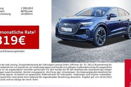 Audi Q4 e-tron 7.870 km 42.440 &euro; Lünen 44534