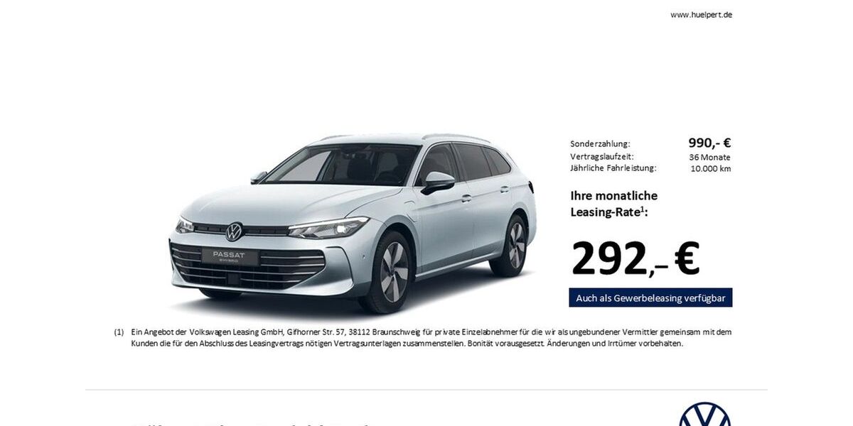 VW Passat Variant 14.185 km 34.533 &euro; Dortmund 44379