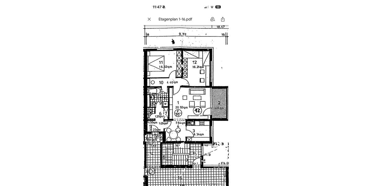 Etagenwohnung Hagen Hagen-Nord - 3.5 Zimmer, 91 m&sup2;, 239.000&euro; | Angebot:25292800