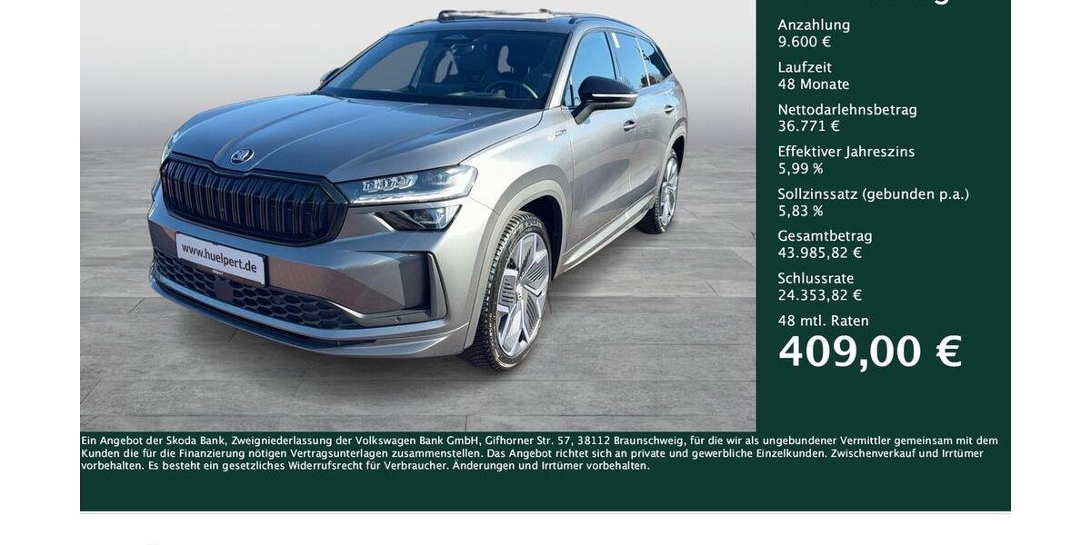 Skoda Kodiaq 19.690 km 46.371 &euro; Dortmund 44309