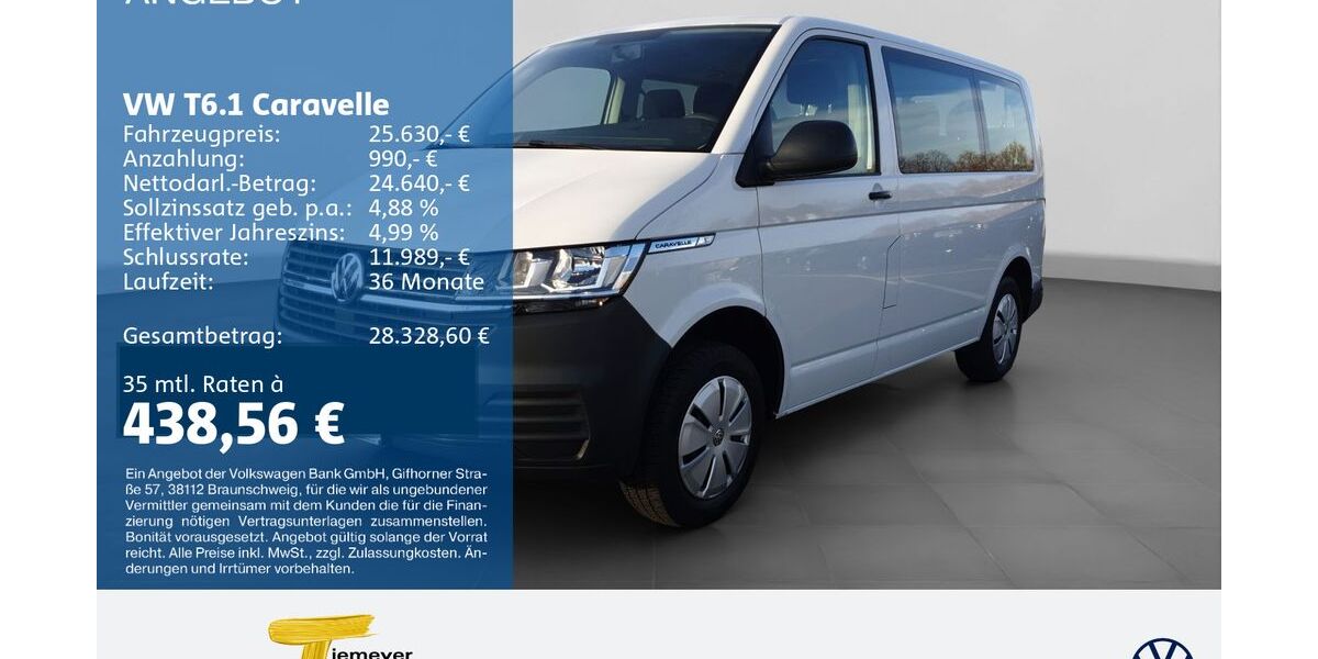 VW T6 Caravelle 87.492 km 22.650 &euro; Herne 44653